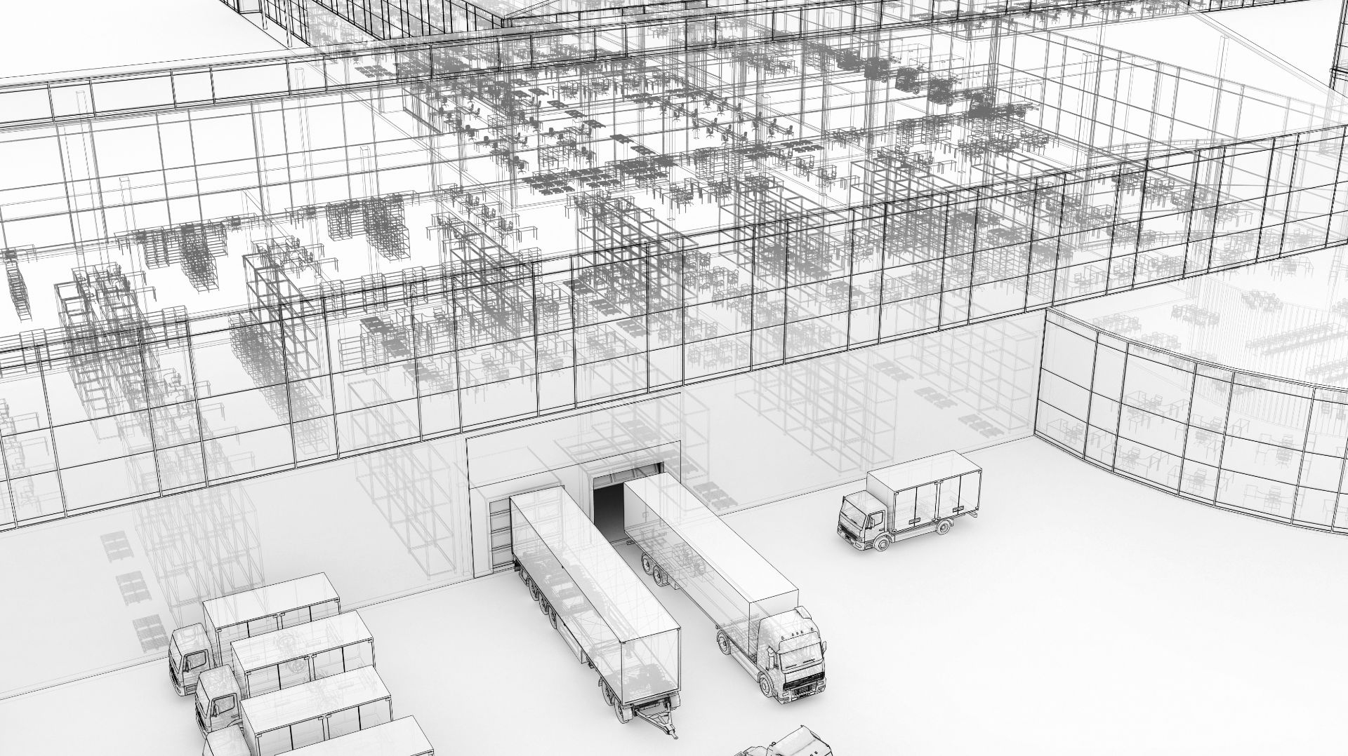 Progettazione completa del magazzino